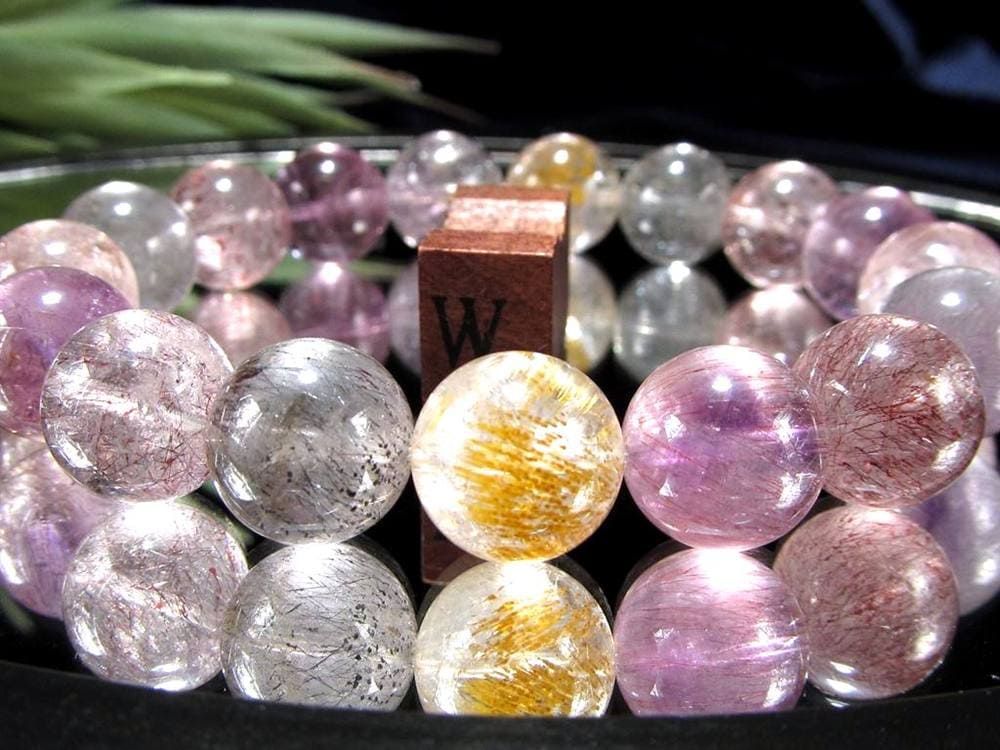 スーパーセブン ブレスレット ゲーサイト メロディー女史 レピドクロサイト セイクリッドセブン