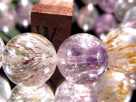 スーパーセブン ブレスレット ゲーサイト メロディー女史 レピドクロサイト セイクリッドセブン