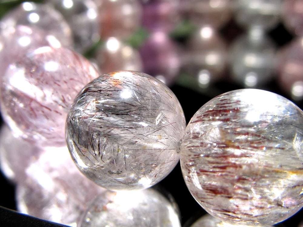 スーパーセブン ブレスレット ゲーサイト メロディー女史 レピドクロサイト セイクリッドセブン