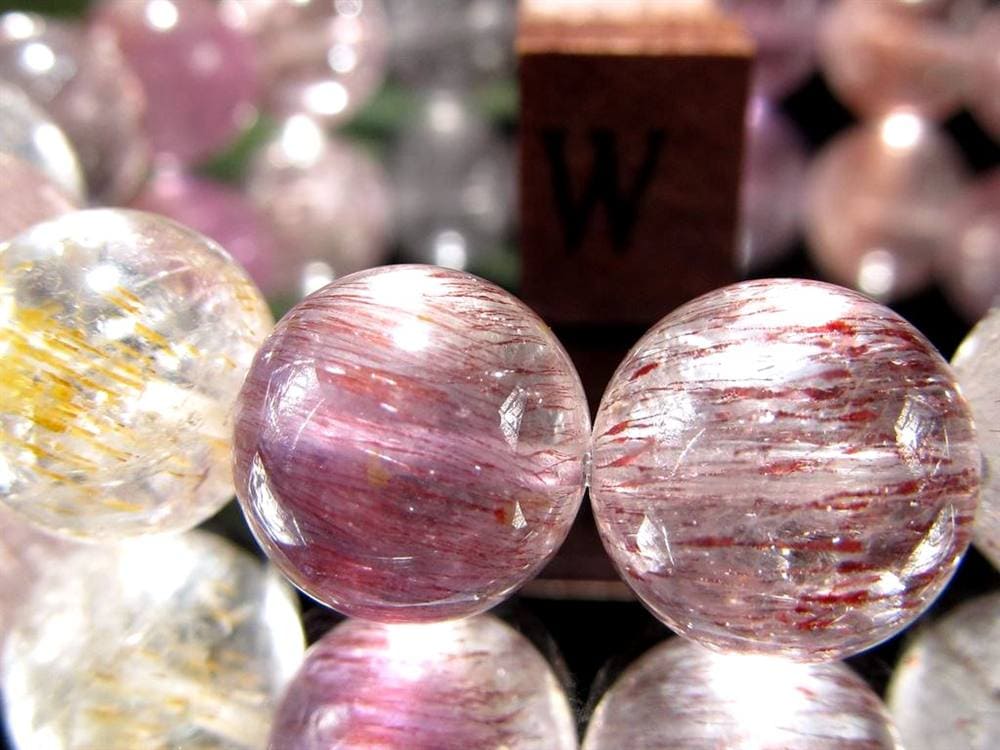 スーパーセブン ブレスレット ゲーサイト メロディー女史 レピドクロサイト セイクリッドセブン