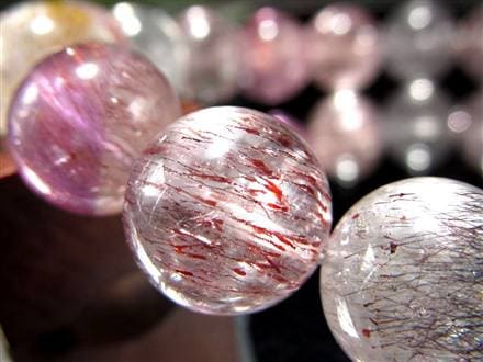 スーパーセブン ブレスレット ゲーサイト メロディー女史 レピドクロサイト セイクリッドセブン