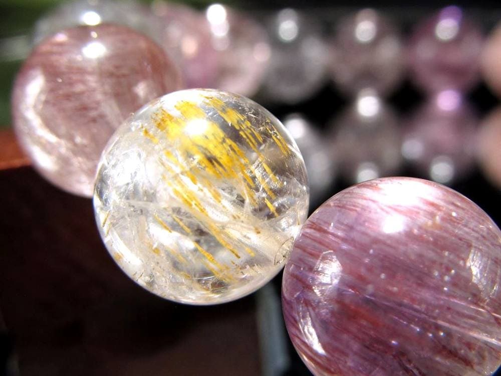 スーパーセブン ブレスレット ゲーサイト メロディー女史 レピドクロサイト セイクリッドセブン