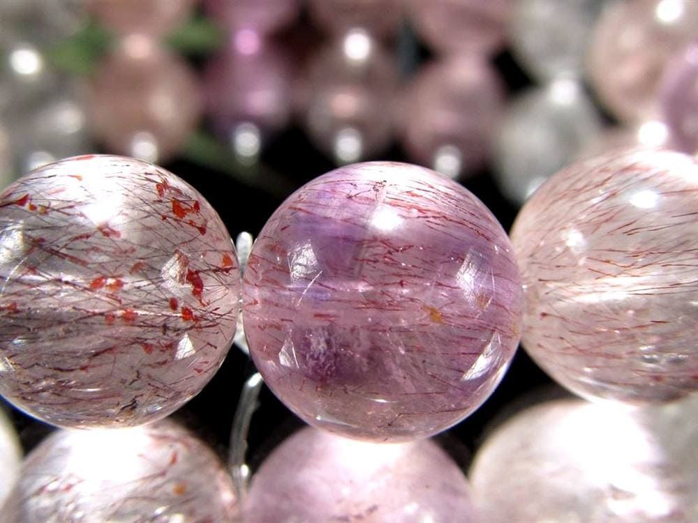 スーパーセブン ブレスレット ゲーサイト メロディー女史 レピドクロサイト セイクリッドセブン