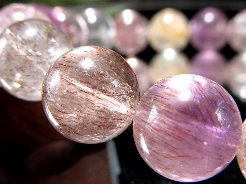 スーパーセブン ブレスレット ゲーサイト メロディー女史 レピドクロサイト セイクリッドセブン