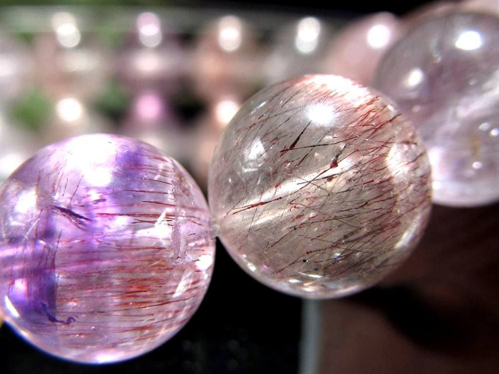 スーパーセブン ブレスレット ゲーサイト メロディー女史 レピドクロサイト セイクリッドセブン