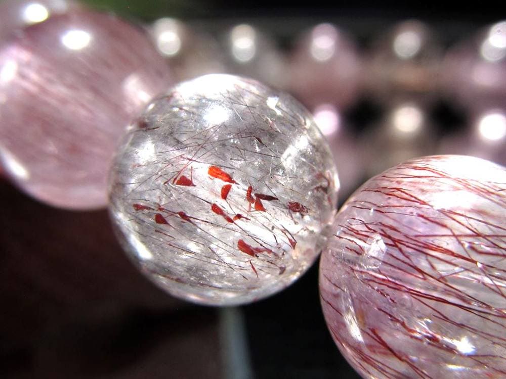 スーパーセブン ブレスレット ゲーサイト メロディー女史 レピドクロサイト セイクリッドセブン