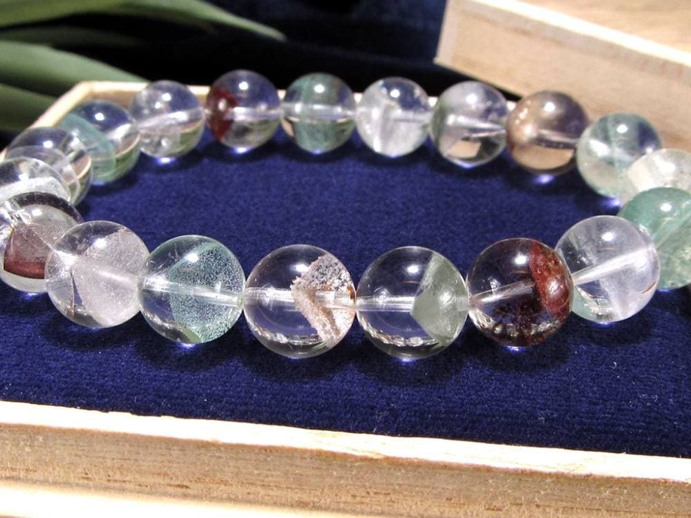 ホワイトファントム スーパーファントム ファントムクォーツ ブレスレット 幻影水晶