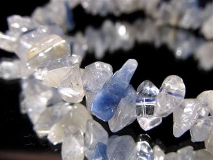 ブルーガーデンクォーツ デュモルチェライト ブレスレット ガーデンクォーツ インクォーツ