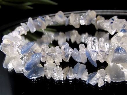 ブルーガーデンクォーツ デュモルチェライト ブレスレット ガーデンクォーツ インクォーツ