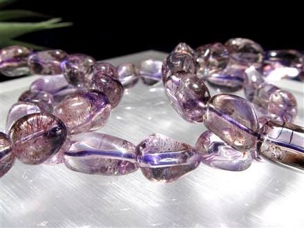 アメジストスーパーセブン ブレスレット アメジストエレスチャル セイクリッドセブン スーパーセブン