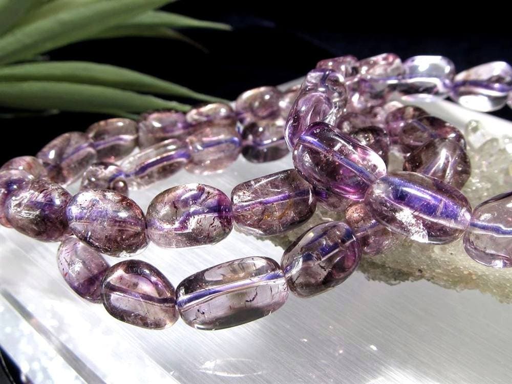 アメジストスーパーセブン ブレスレット アメジストエレスチャル セイクリッドセブン スーパーセブン