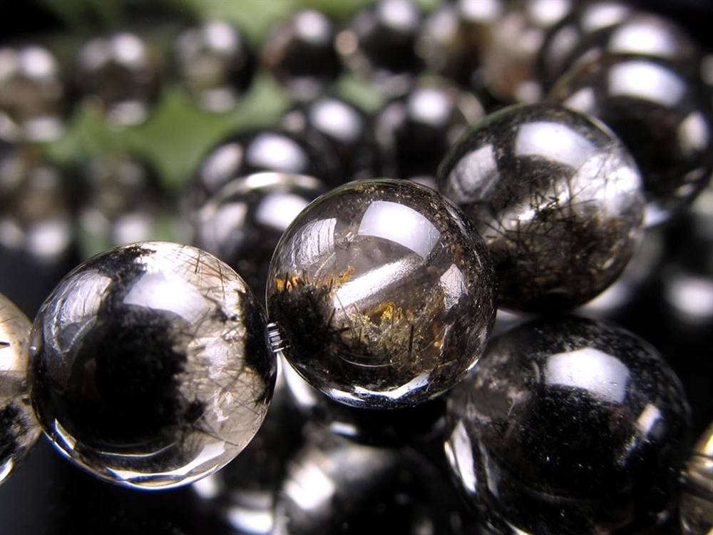 ガーデンルチルクォール 庭園針水晶 ルチルクォーツ ガーデンクォーツ ブレスレット