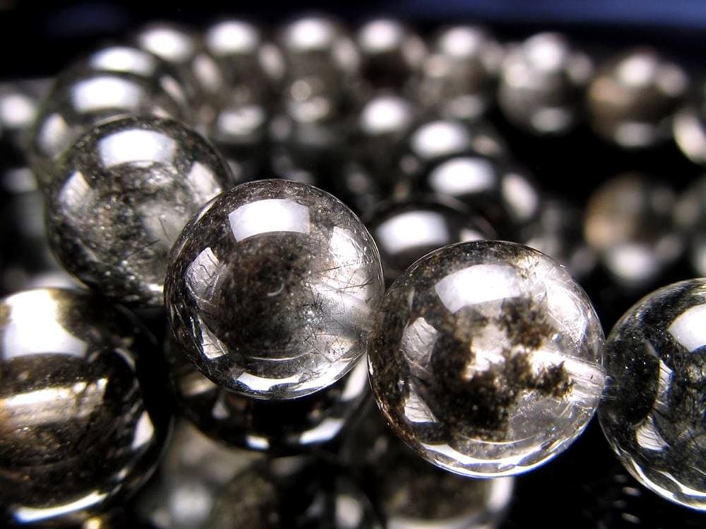 ガーデンルチルクォール 庭園針水晶 ルチルクォーツ ガーデンクォーツ ブレスレット