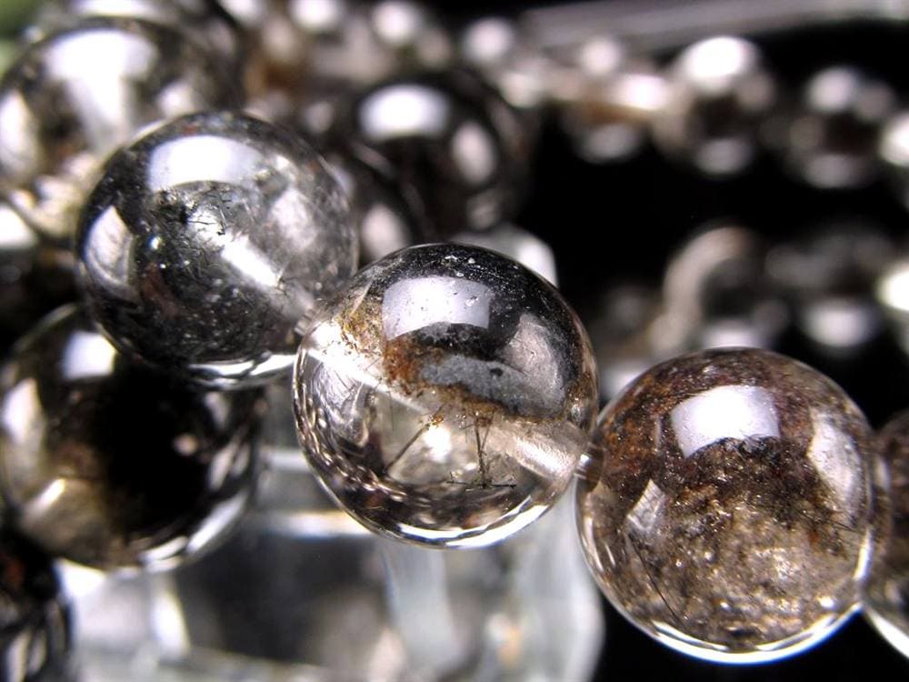 ガーデンルチルクォール 庭園針水晶 ルチルクォーツ ガーデンクォーツ ブレスレット