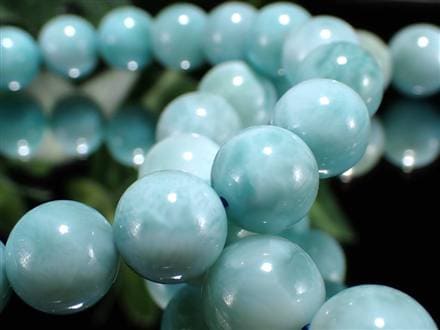 ラリマー ブルーペクトライト ブレスレット 三大ヒーリングストーン カリブ海の宝石