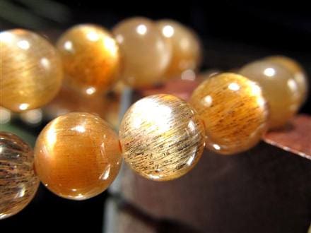 サンムーンストーン サンストーン ムーンストーン ブレスレット 長石 フェルドスパー