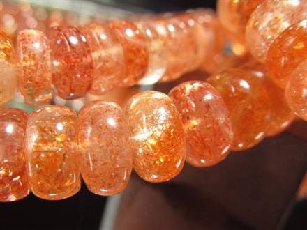 サンストーン ブレスレット 日長石 アクセサリー 天然石