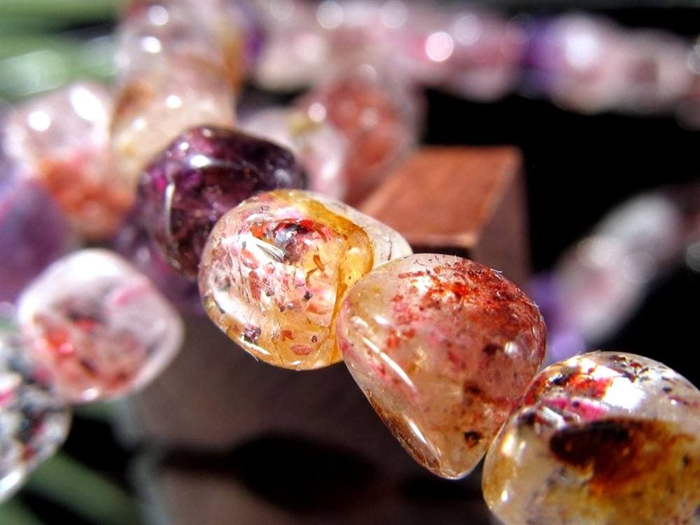 スーパーセブン セイクリッドセブン ブレスレット マルチインクルージョンクォーツ