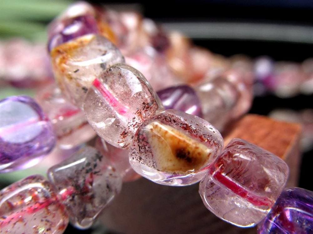 スーパーセブン セイクリッドセブン ブレスレット マルチインクルージョンクォーツ