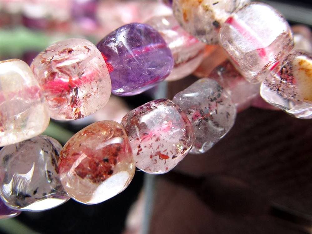 スーパーセブン セイクリッドセブン ブレスレット マルチインクルージョンクォーツ