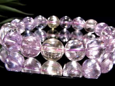 クンツァイト リチア輝石 ブレスレット スポデューメン 9月 誕生石