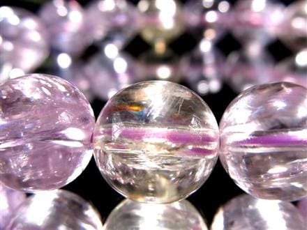 クンツァイト リチア輝石 ブレスレット スポデューメン 9月 誕生石