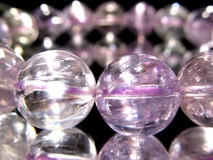 クンツァイト リチア輝石 ブレスレット スポデューメン 9月 誕生石