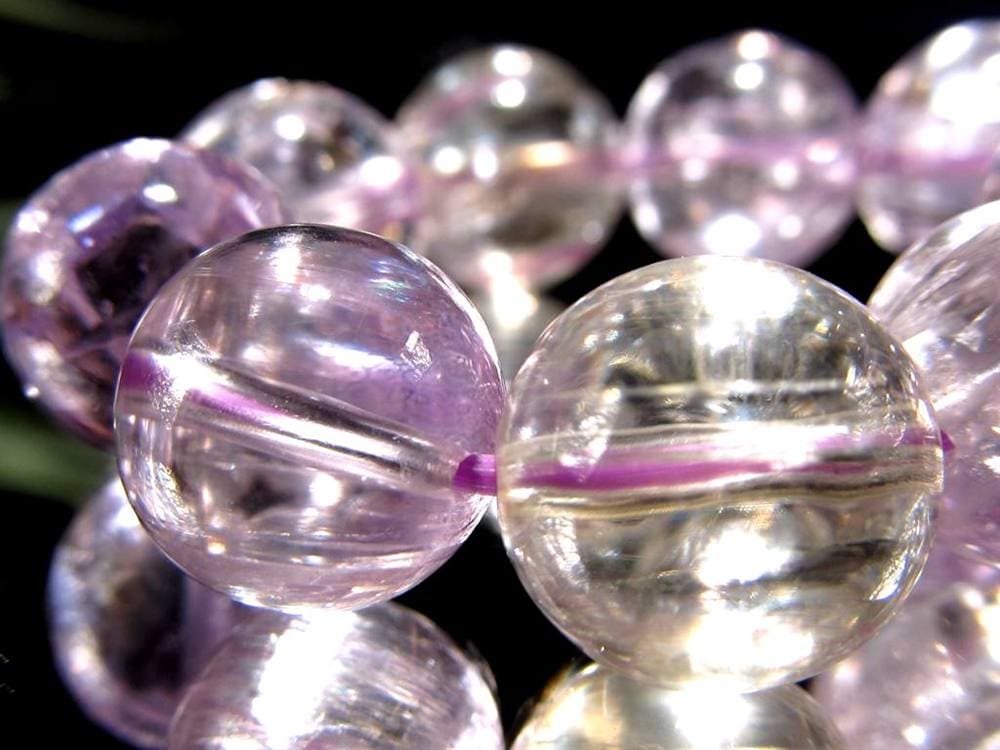 クンツァイト リチア輝石 ブレスレット スポデューメン 9月 誕生石