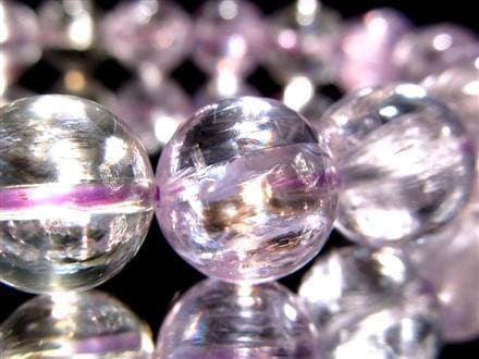 クンツァイト リチア輝石 ブレスレット スポデューメン 9月 誕生石