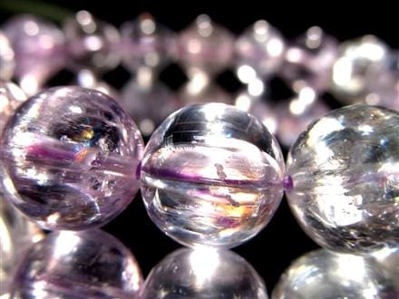 クンツァイト リチア輝石 ブレスレット スポデューメン 9月 誕生石