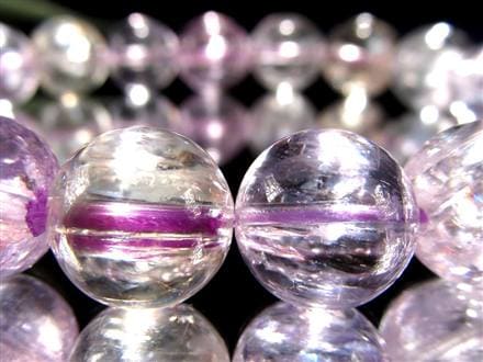 クンツァイト リチア輝石 ブレスレット スポデューメン 9月 誕生石