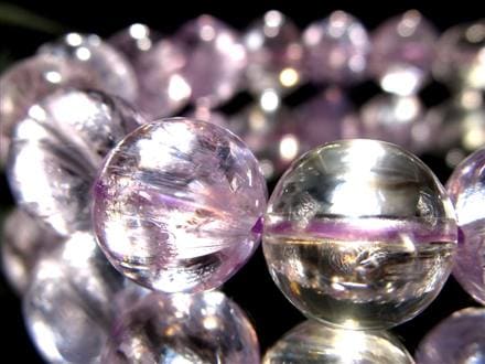 クンツァイト リチア輝石 ブレスレット スポデューメン 9月 誕生石