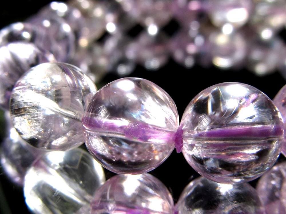 スポデューメン キャッツアイ クンツァイト リチア輝石 ブレスレット