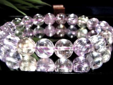 スポデューメン キャッツアイ クンツァイト リチア輝石 ブレスレット