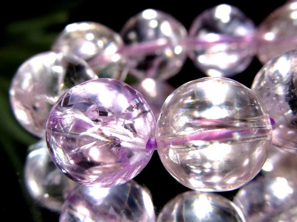 スポデューメン キャッツアイ クンツァイト リチア輝石 ブレスレット