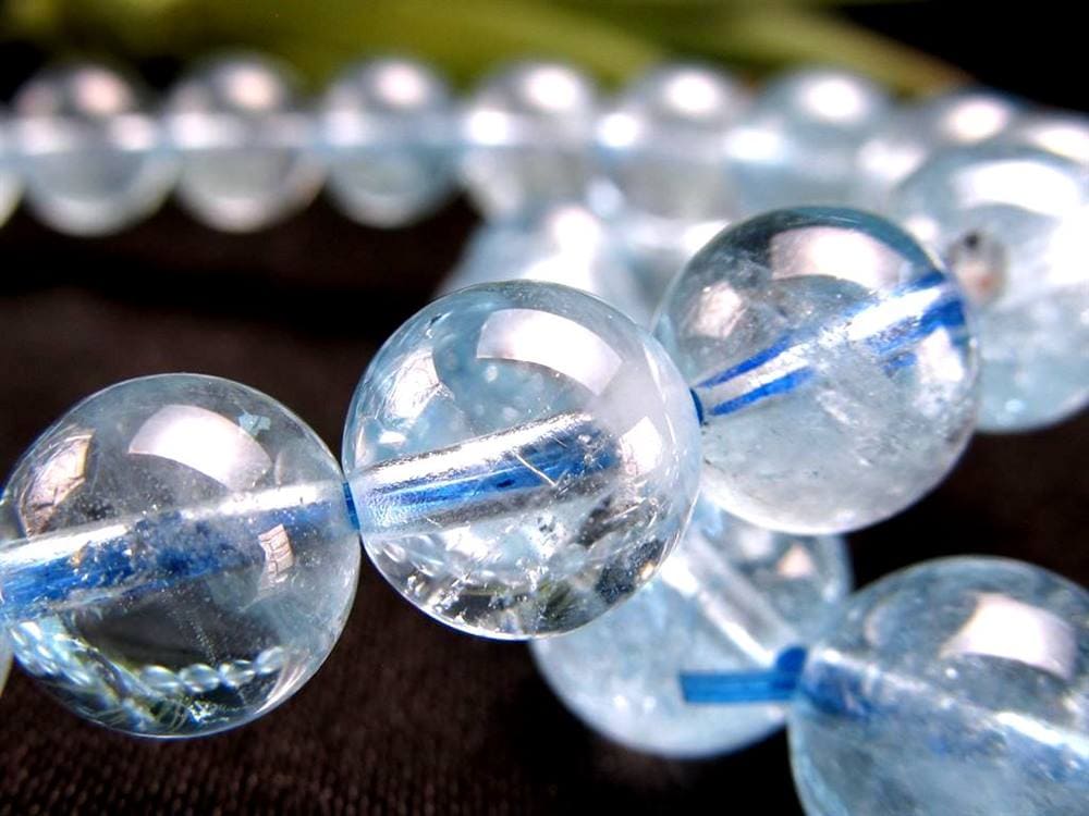 ブルートパーズ ブレスレット トパーズ ブラジル産 11月の誕生石