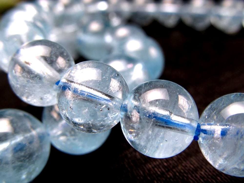 ブルートパーズ ブレスレット トパーズ ブラジル産 11月の誕生石