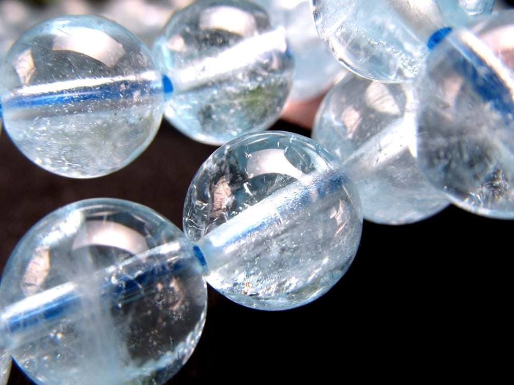 ブルートパーズ ブレスレット トパーズ ブラジル産 11月の誕生石