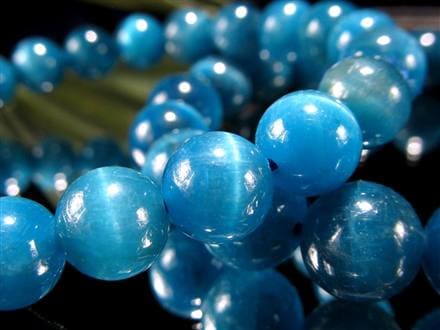 アパタイト ブレスレット 燐灰石 ブルーアパタイト グリーンアパタイト