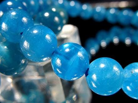 アパタイト ブレスレット 燐灰石 ブルーアパタイト グリーンアパタイト