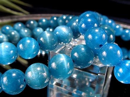 アパタイト ブレスレット 燐灰石 ブルーアパタイト グリーンアパタイト