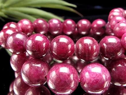 ルビーインゾイサイト アニョライト グリーンゾイサイト ブレスレット ナイジェリア産