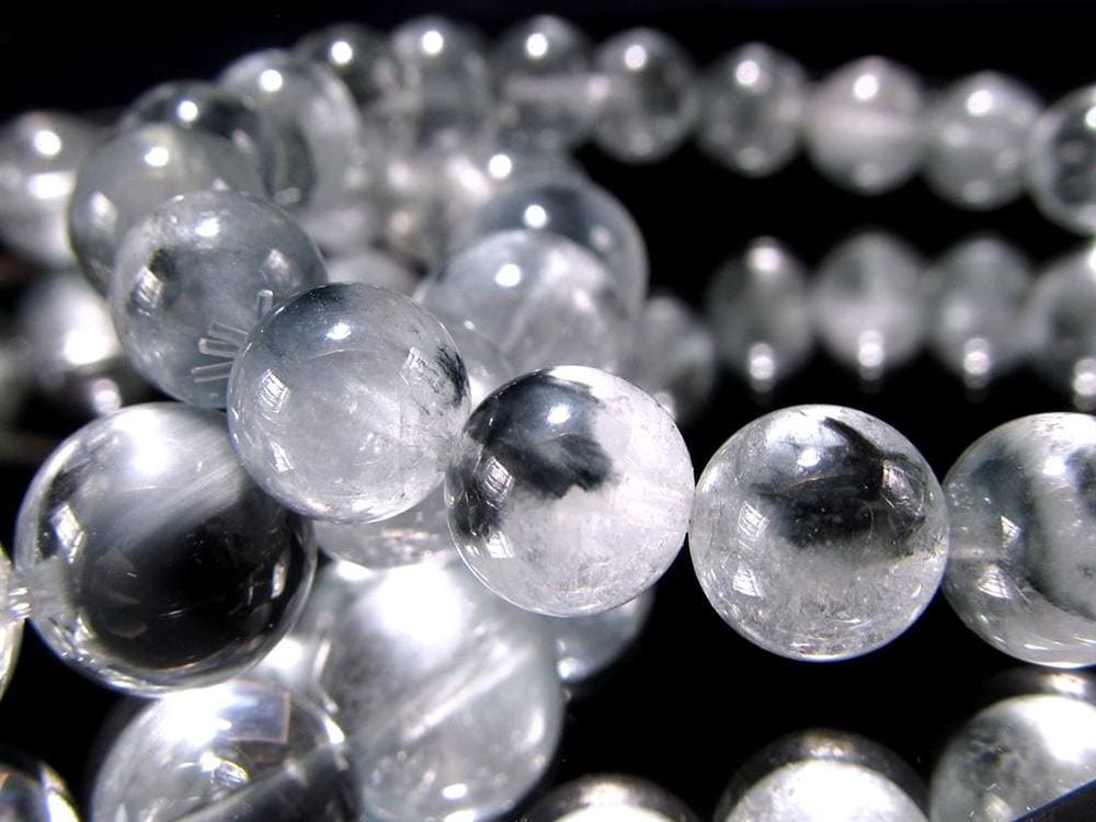 藍ルチル ラビットヘア アクチノライト ブルールチル アクチノライトインクォーツ