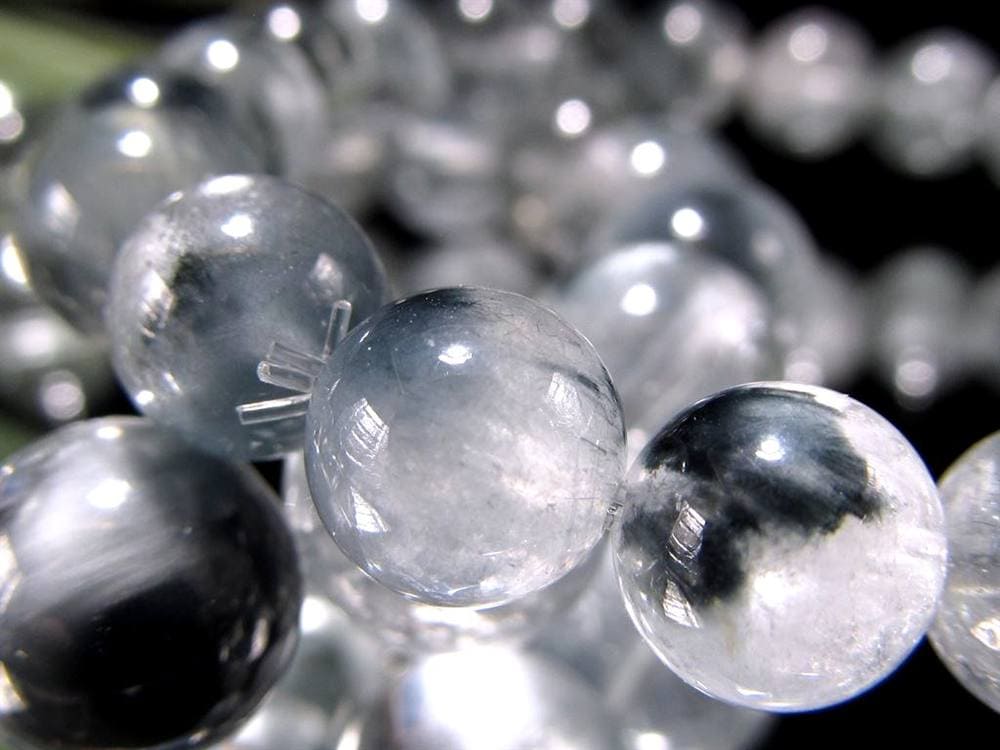 藍ルチル ラビットヘア アクチノライト ブルールチル アクチノライトインクォーツ