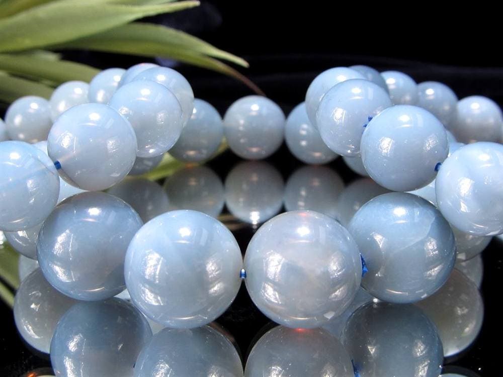 ブルーオパール コモンオパール 青蛋白石 ブレスレット