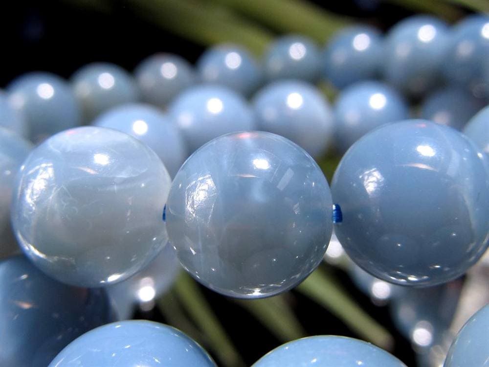 ブルーオパール コモンオパール 青蛋白石 ブレスレット