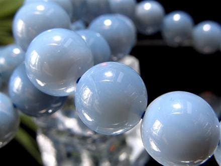 ブルーオパール コモンオパール 青蛋白石 ブレスレット