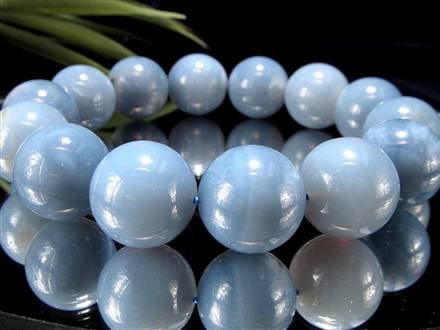 ブルーオパール コモンオパール 青蛋白石 ブレスレット