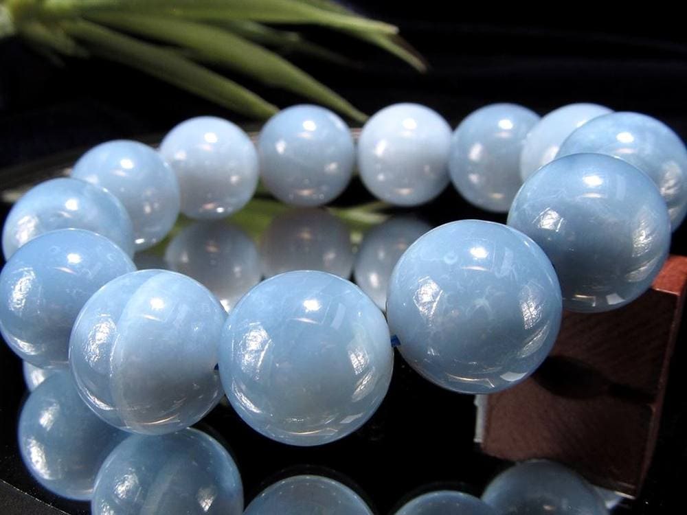 ブルーオパール コモンオパール 青蛋白石 ブレスレット