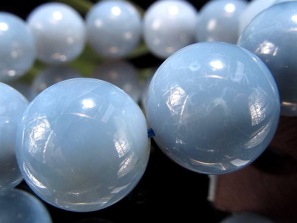 ブルーオパール コモンオパール 青蛋白石 ブレスレット